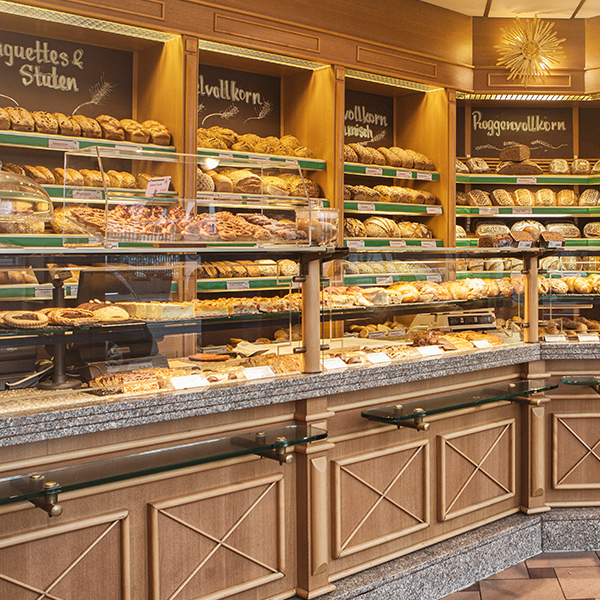 Verkaufsraum der Hercules Bäckerei