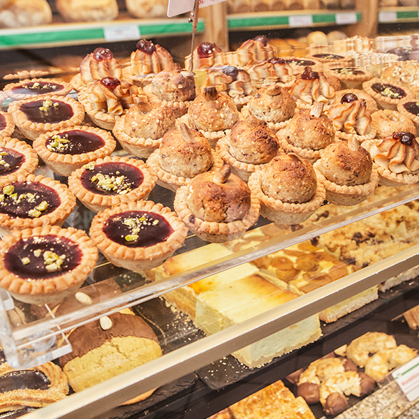 Frisches Gebäck der Hercules Bäckerei